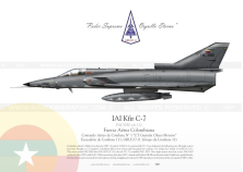 IAI Kfir C-7 Colombia TC-001