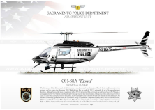OH-58A “Kiowa” N916PD SACRAMENTO JP-534