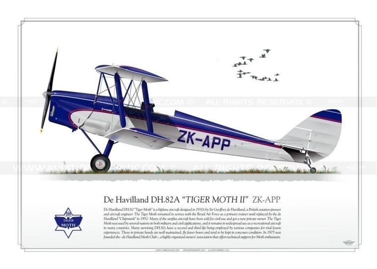 DH.82 "Tiger Moth" ZK-APP AB-13