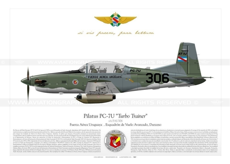PC-7U "Turbo Trainer" Uruguay AG-01
