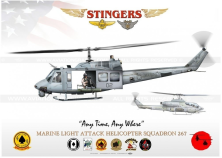 UH-1N HMLA-267 "Stingers" JP-1489