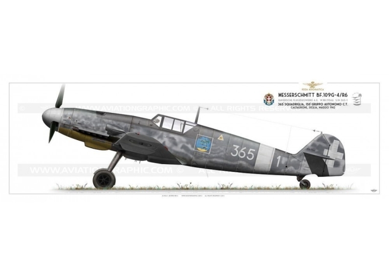 Bf.109G-4 365a Squadriglia JI-06P