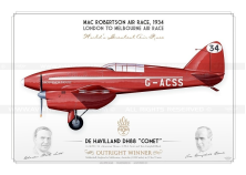 DH.88 "Comet" G-ACSS BE-02