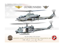 AH-1W  & UH-1N HMLA-269 "Gunrunners" JP-1172