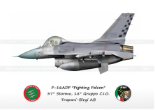 F-16ADF "Fighting Falcon" AM MM7255 JP-1455