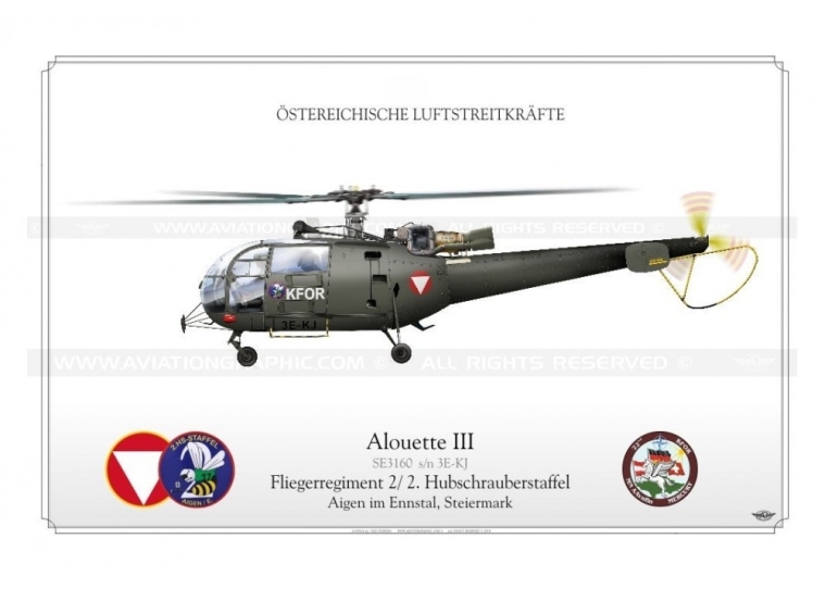 SE3160 "Alouette III" 3E-KJ Austria JP-853