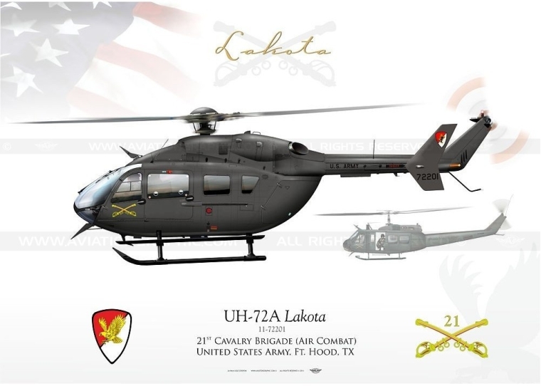 UH-72A "Lakota" 21st CAV USARMY JP-1434