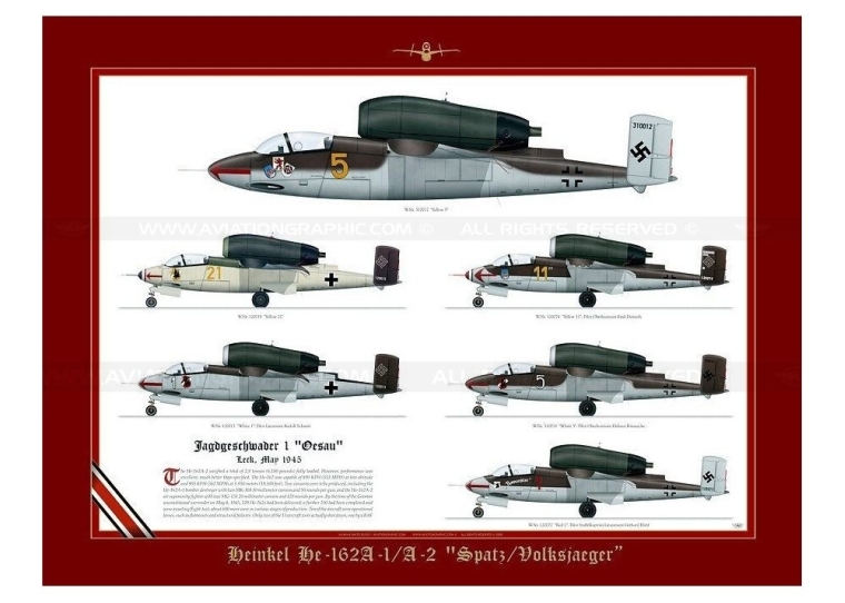 Heinkel He-162 "Spatz" Collection SR-17