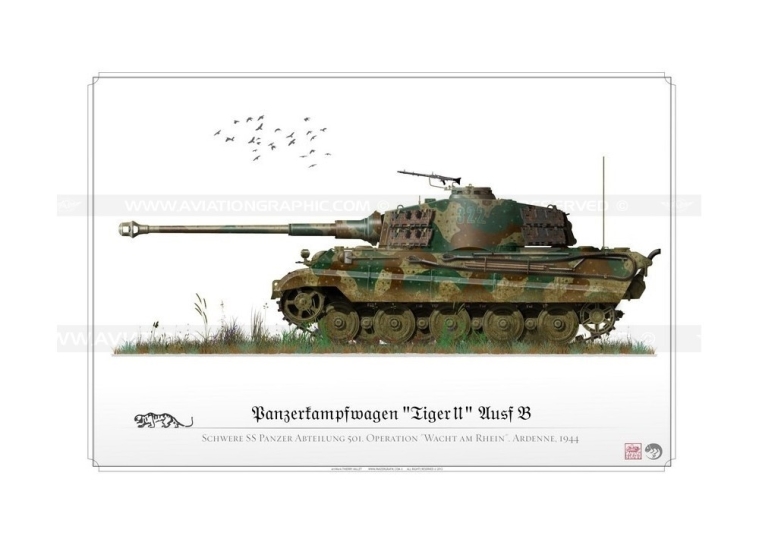 Panzerkampfwagen "Tiger II" Ausf B 1945 KP-043