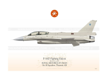 F-16D No.18 SQD OMAN TC-204