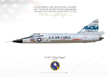 F-102A "Delta Dagger" California ANG MB-119