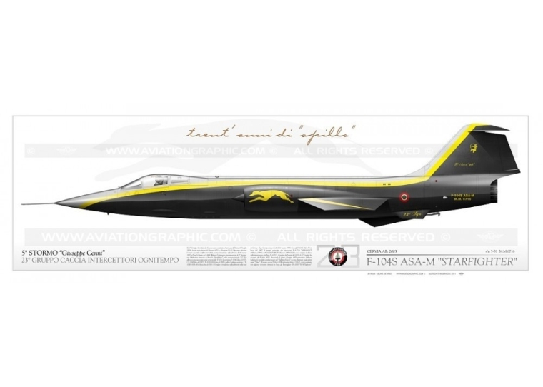 F-104S ASA-M "Starfighter" special 23°Gr. AM LW-066P