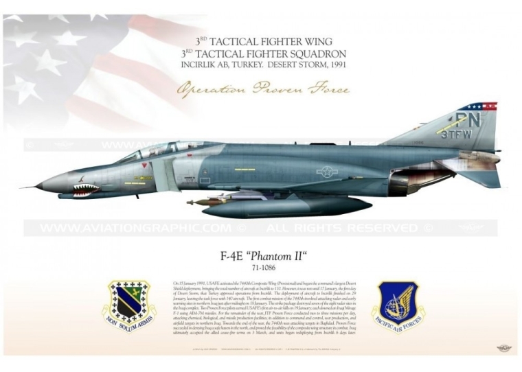 F-4E "Phantom II" PN 3rd TFS JP-1074