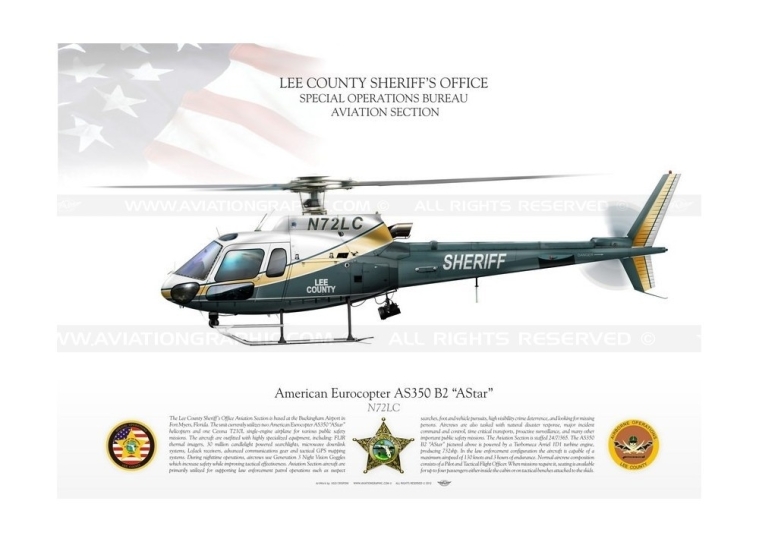 AS350 B2 "AStar" N72LC LEE SHERIFF JP-1216