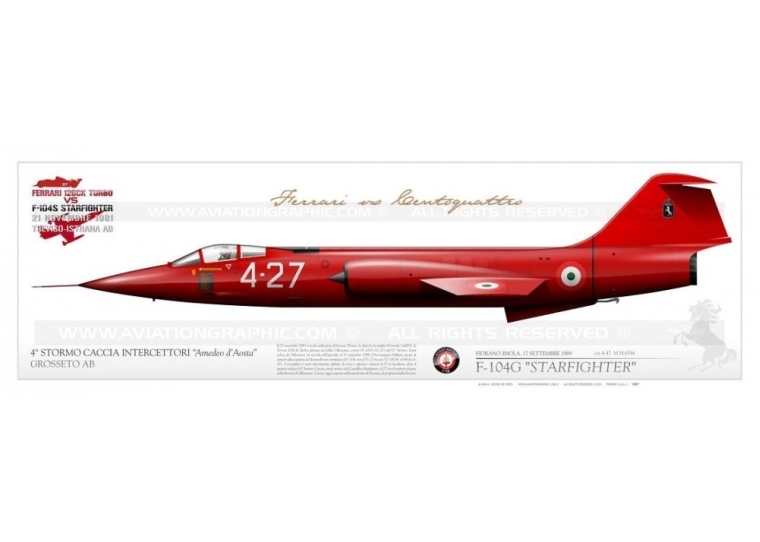 F-104G "Starfighter" 4-27 Ferrari LW-104P