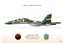 Su-27UB "Flanker" Angola TC-118