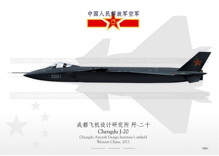 J-20 "Mighty Dragon" 中国人民解放军空军 TC-146