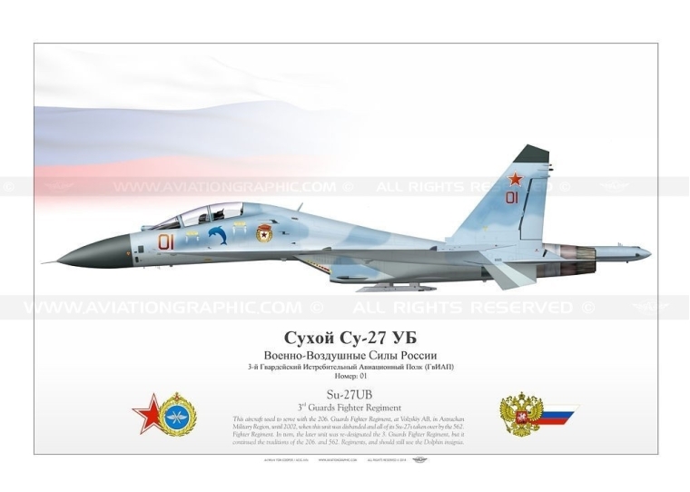 Su-27UB "Flanker" 01 red Russia TC-110