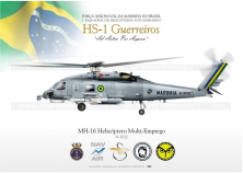 MH-16 N-3032 HS-1 MARINHA DO BRAZIL  JP-1182