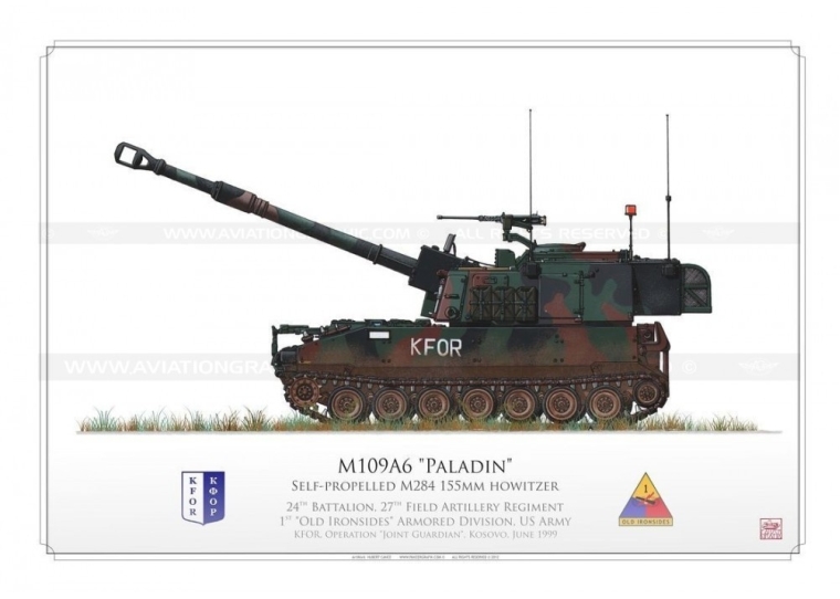 M109A6 "Paladin" KFOR HCP-12
