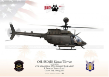 OH-58D "Kiowa Warrior" USARMY B Troops "BlackFoot" JP-1194