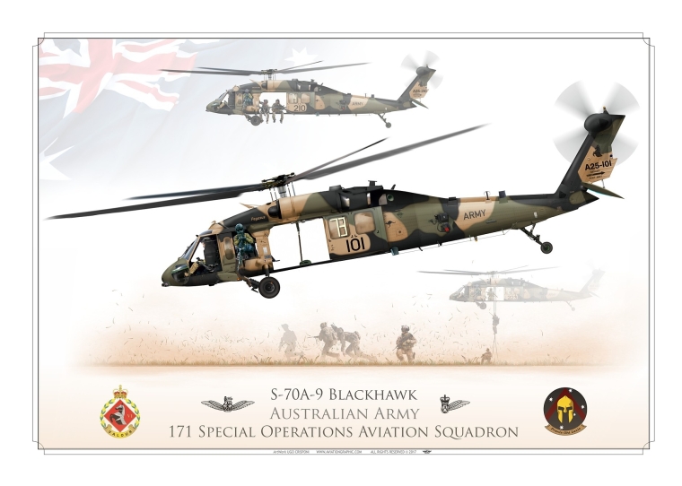 S-70 "Blackhawk" Australian Army JP-1386