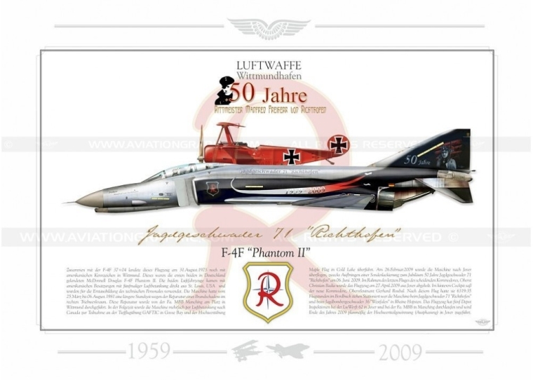 F-4F "Phantom II" 37+03 JG71 "Richthofen" JP-861