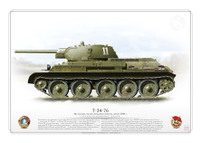 T-34-76 CCCP Red Army ARO-06