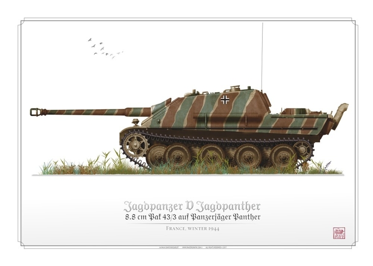 Jagdpanzer V Jagdpanther France 1944 DB-38