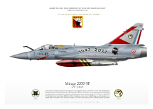 Mirage 2000 ESCADRON DE CHASSE 3/11 “CORSE“ FF-20