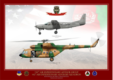 Mi-17 & C-208 442AEAS Afghanistan JP-2117