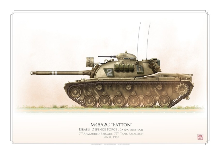 M48A2C "Patton" ✡ IDF DB-02