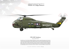 UH-34D "Seahorse" YP13 HMM-163 JP-2199