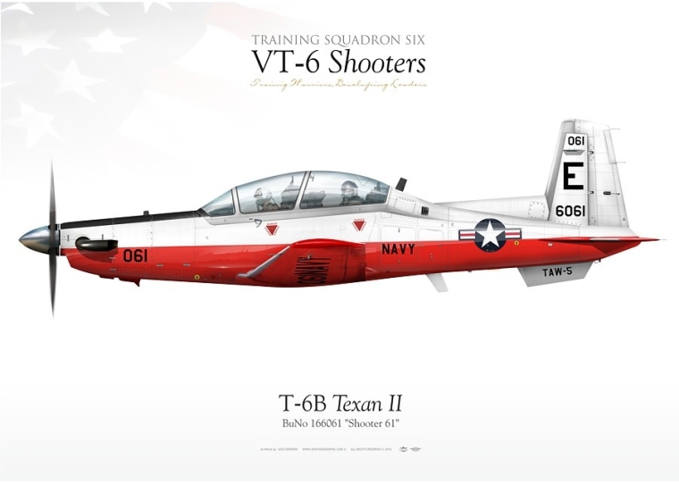 T-6B "Texan II" VT-6 JP-2242