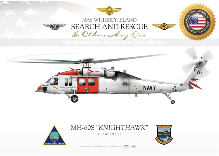 MH-60S "Knighthawk" SAR NAS WHIDBEY JP-1535