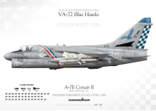 A-7E "Corsair II" 401/AC VA-27 IK-91