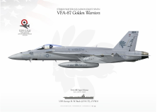 F/A-18E VFA-87 "Golden Warriors" TC-264