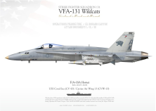 F/A-18A "Hornet" VFA-131 "Wildcats" TC-258