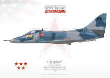 A-4E "Skyhawk" 21 "Top Gun" JAV-11