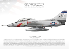 TA-4J “Skyhawk“ 22 VX-4 "The Evaluators" JP-2032