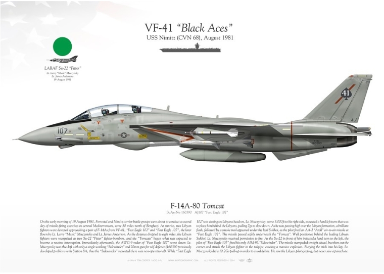 F-14A "Tomcat" VF-41 “Black Aces” TC-09