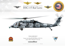 MH-60S ARMED HELO HSC-15  JP-1733B