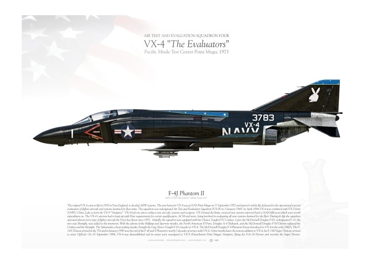 F-4J “Phantom II“ VX-4 "The Evaluators" MB-45B