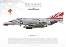 F-4B “Phantom II“ 201 VF-111 "Sundowners" MB-34