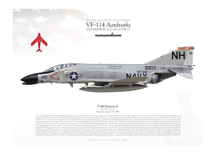 F-4B “Phantom II“ VF-114 MB-66