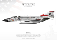 F-4J "Phantom II" VF-121 "Pacemakers" LW-10