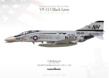F-4B "Phantom II" VF-213 "Black Lions" MB-86