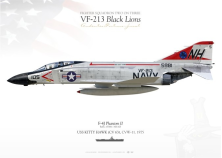 F-4J "Phantom II" VF-213 "Black Lions" MB-87