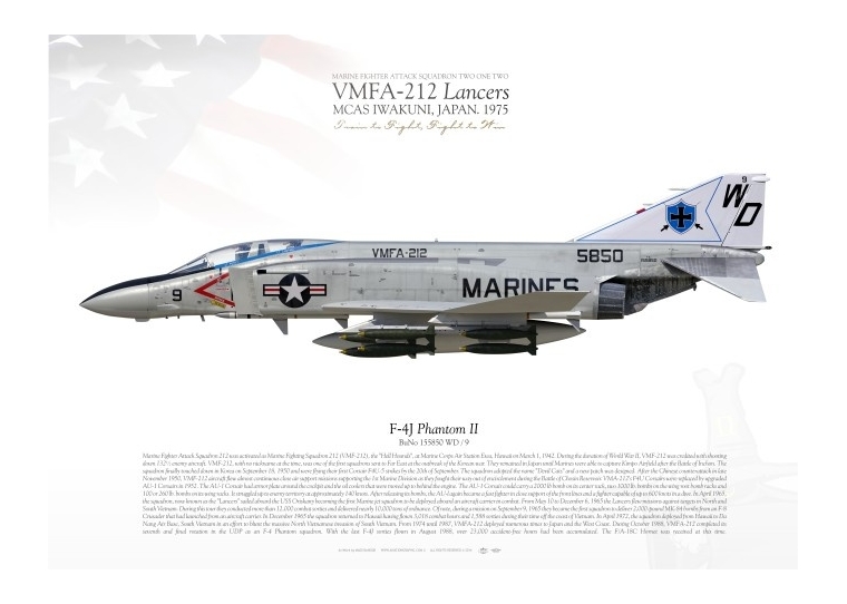 F-4J "Phantom II" VMFA-212 MB-129