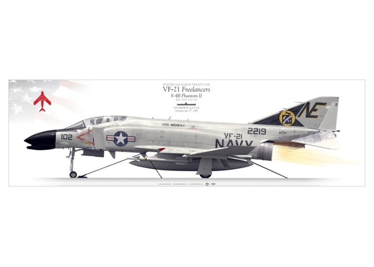 F-4B “Phantom II” VF-21 "Freelancers" MB-18P